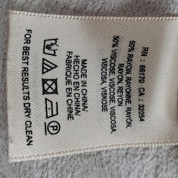 Maeve Anthropology White Lace Up Tank Top Size 8 - Picture 11 of 12